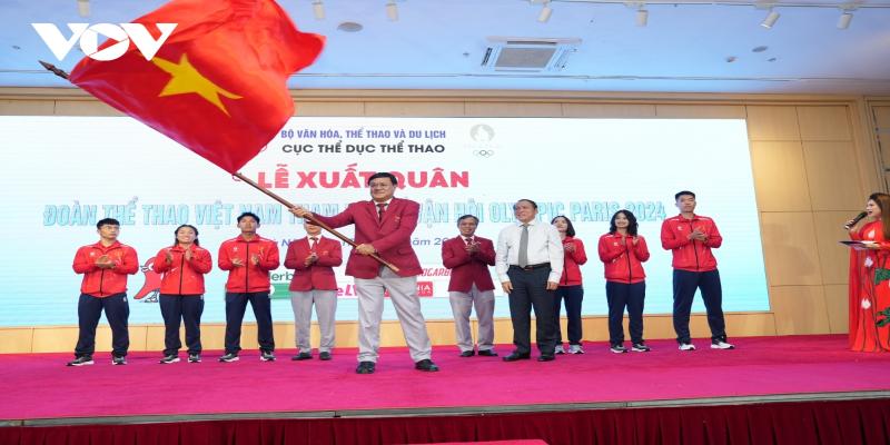 Thể Thao Việt Nam Và Những Cơ Hội Tại Olympic Paris 2024 1 Lễ ra quân đầy xúc động của cục TDTT