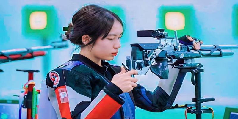 Lê Thị Mộng Tuyền là nữ cung thủ số 2 góp mặt ở thế vận hội